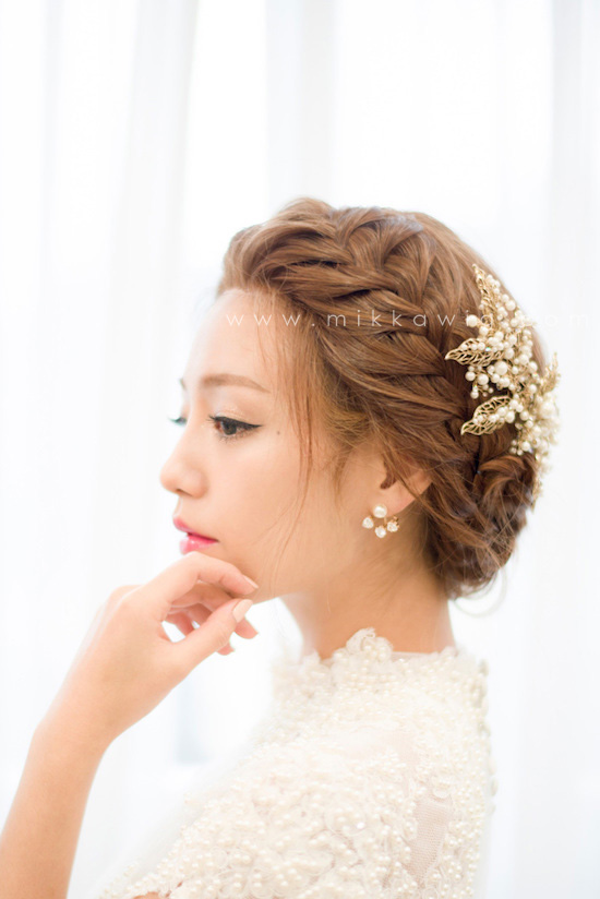 4月全新推出Mikka Brida婚礼l系列时尚定制假发