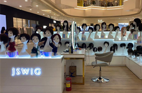 JSWIG时尚假发补发上海龙之梦店